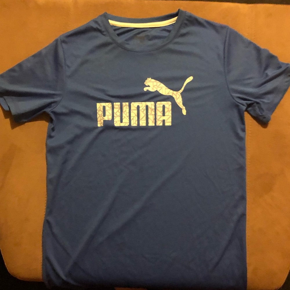 Boys’ Blue Puma Athletic Shirt